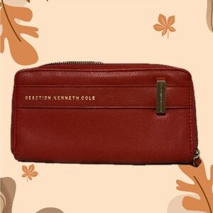 Kenneth Cole Reaction Wallet Red